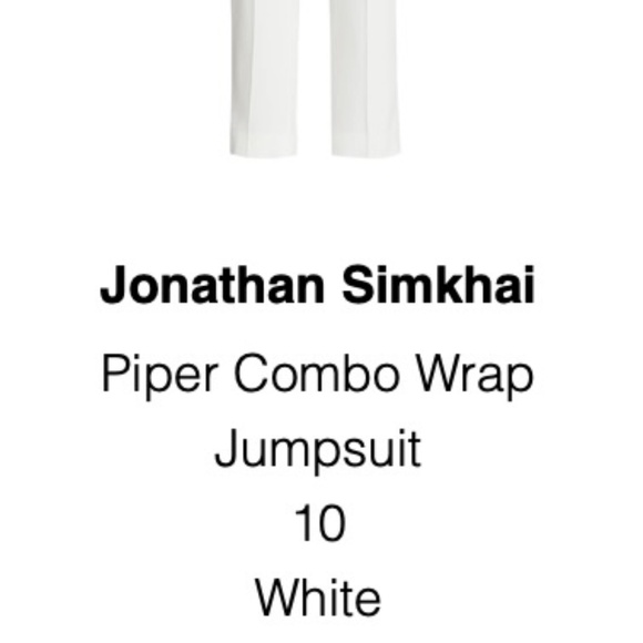 Jonathan Simkhai Jumpsuit - Size 10, Never Worn - Picture 2 of 7